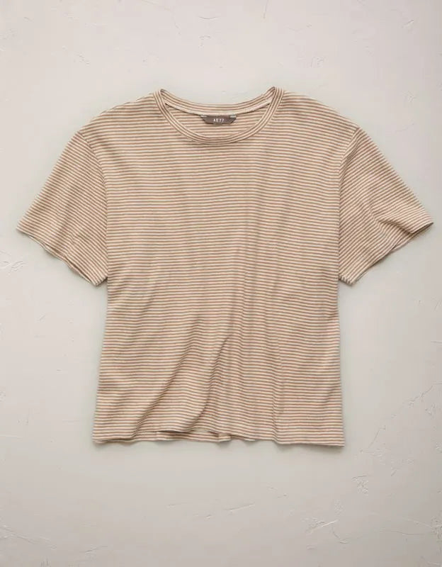 AE77 Premium Linen-Blend T-Shirt