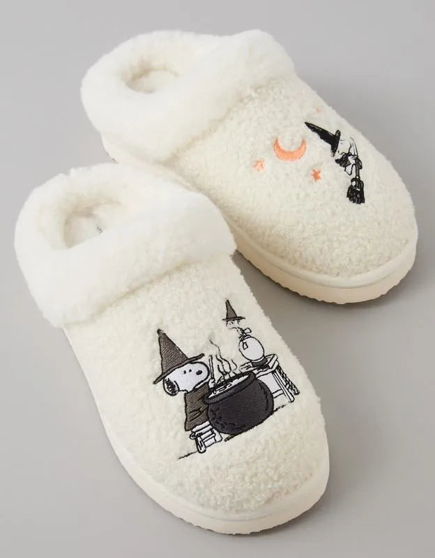 AE Snoopy Potions Scuff Slipper
