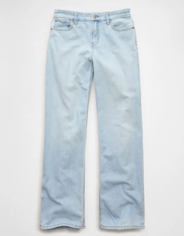 AE Curvy High-Waisted Stovepipe Jean