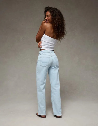AE Curvy High-Waisted Stovepipe Jean