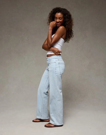 AE Curvy High-Waisted Stovepipe Jean