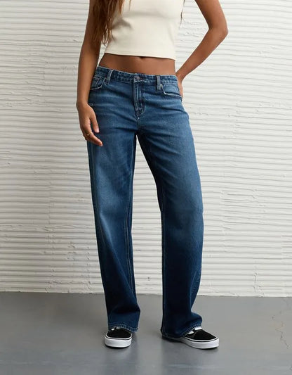 AE Curvy High-Waisted Stovepipe Jean