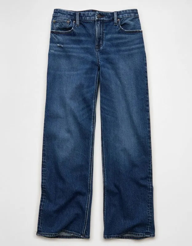 AE Curvy High-Waisted Stovepipe Jean