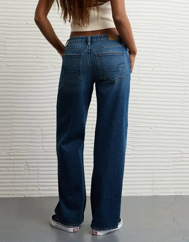 AE Curvy High-Waisted Stovepipe Jean