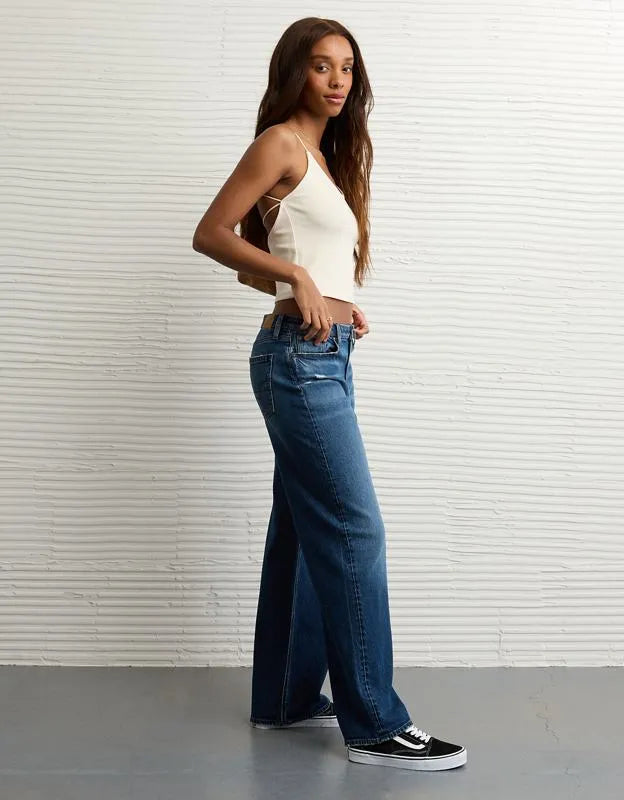 AE Curvy High-Waisted Stovepipe Jean