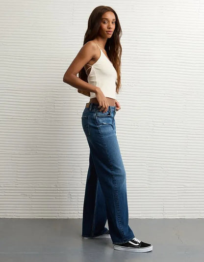 AE Curvy High-Waisted Stovepipe Jean