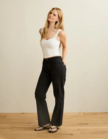 AE Curvy High-Waisted Stovepipe Jean