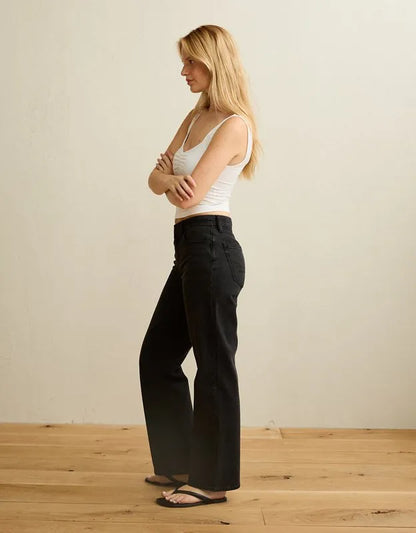 AE Curvy High-Waisted Stovepipe Jean