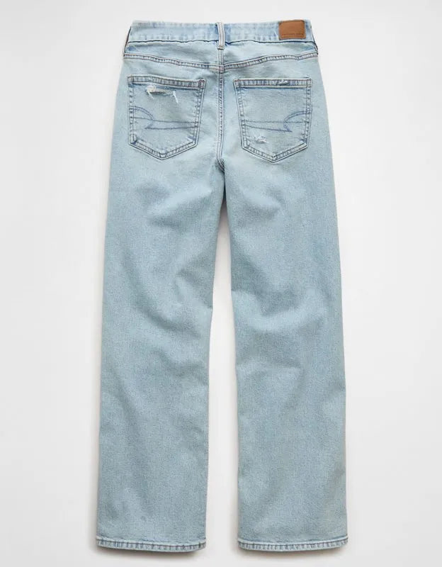 AE Curvy High-Waisted Stovepipe Jean