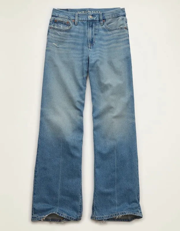 AE Curvy High-Waisted Stovepipe Jean