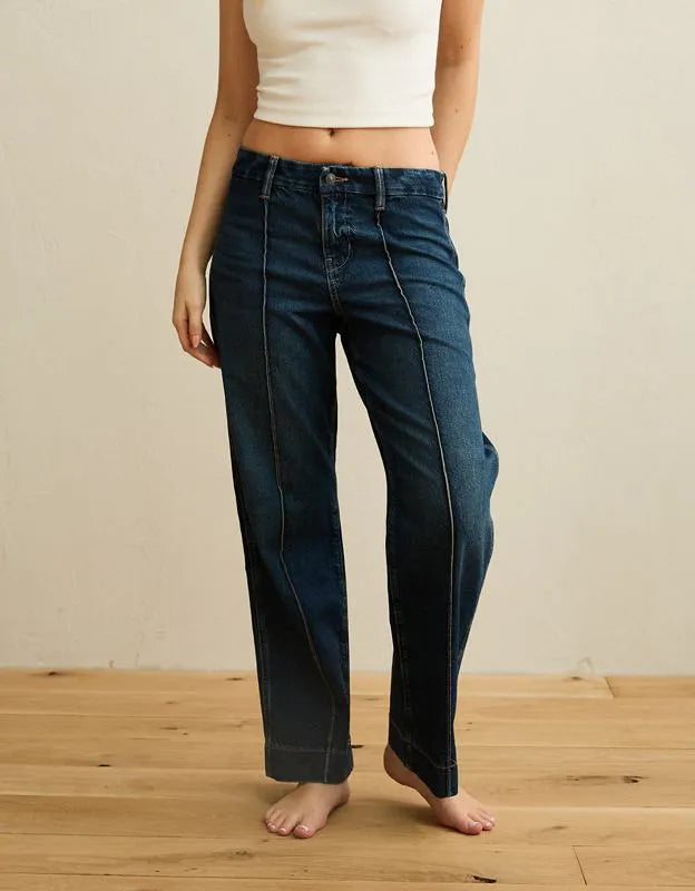 AE Curvy High-Waisted Stovepipe Jean