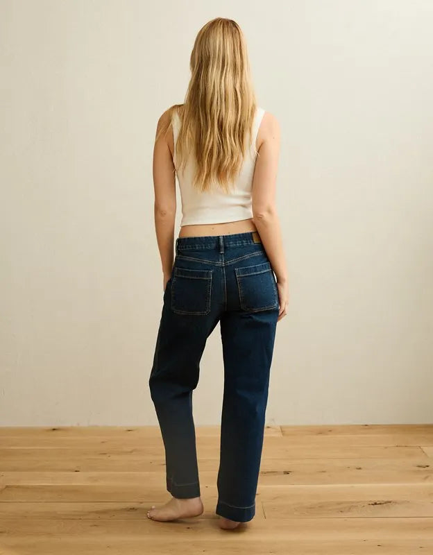 AE Curvy High-Waisted Stovepipe Jean