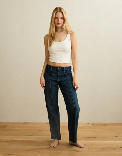 AE Curvy High-Waisted Stovepipe Jean