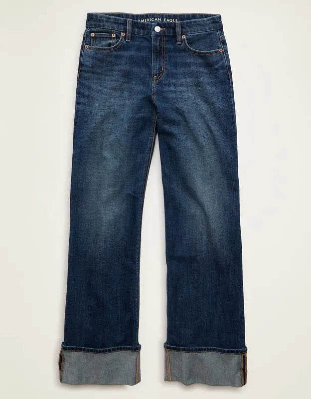 AE Curvy High-Waisted Stovepipe Jean