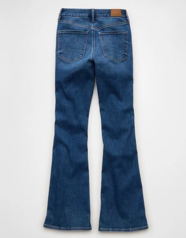 AE Curvy Super High-Waisted Flare Jean