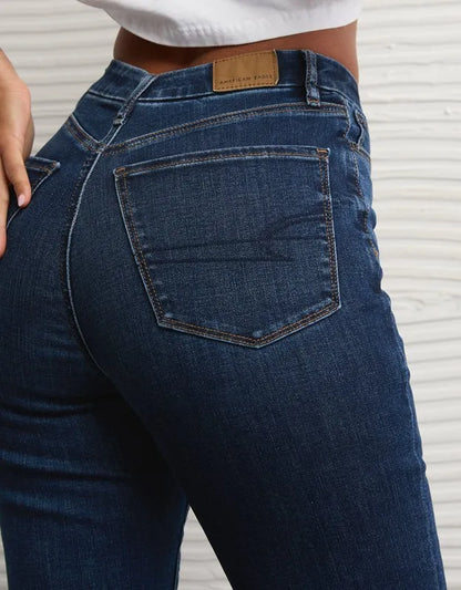 AE Curvy Super High-Waisted Flare Jean