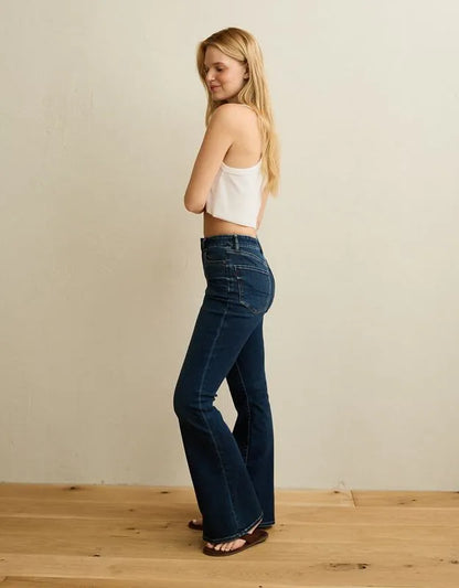 AE Curvy Super High-Waisted Flare Jean