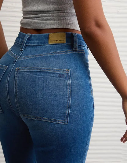 AE Next Level Curvy Super High-Waisted Flare Jean
