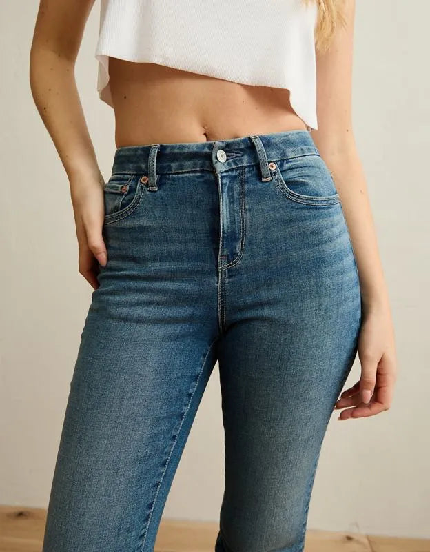AE Curvy Super High-Waisted Flare Jean