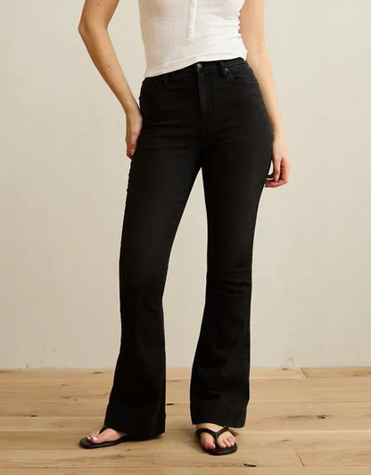 AE Curvy Super High-Waisted Flare Jean