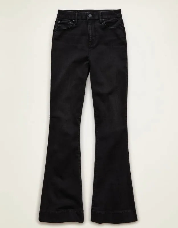 AE Curvy Super High-Waisted Flare Jean