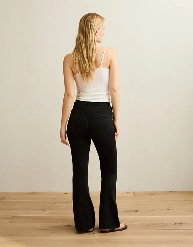 AE Curvy Super High-Waisted Flare Jean