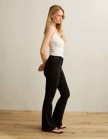 AE Curvy Super High-Waisted Flare Jean