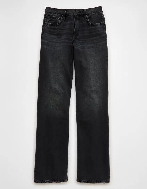 AE Embellished Strigid High-Waisted Stovepipe Jean