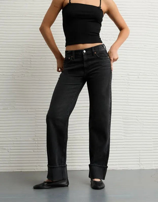 AE High-Waisted Stovepipe Jean