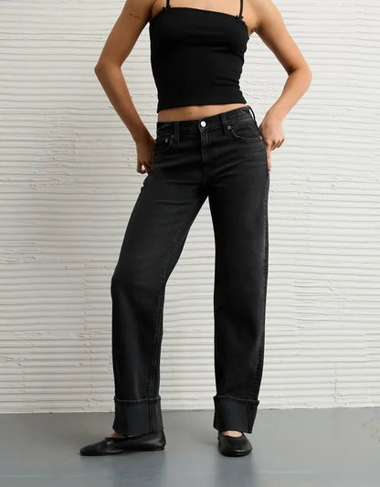 AE High-Waisted Stovepipe Jean