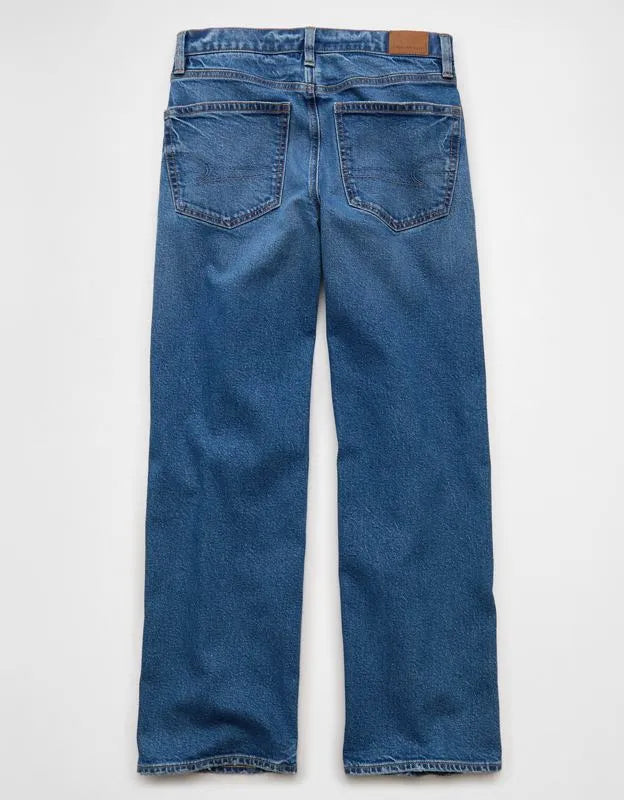 AE Stretch Studded High-Waisted Stovepipe Jean