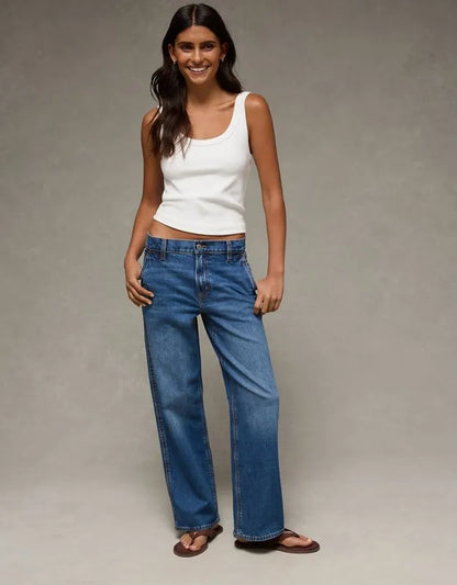 AE High-Waisted Stovepipe Jean