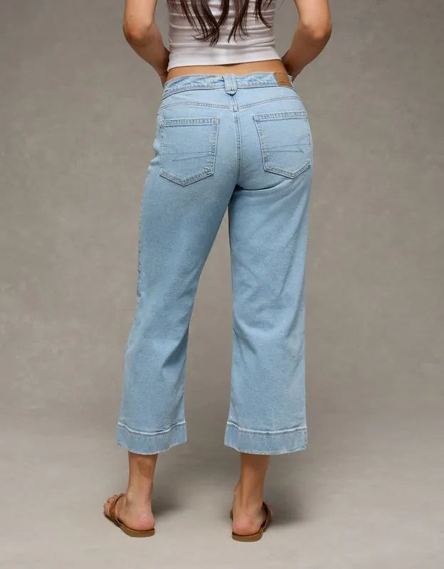 AE High-Waisted Stovepipe Crop Jean