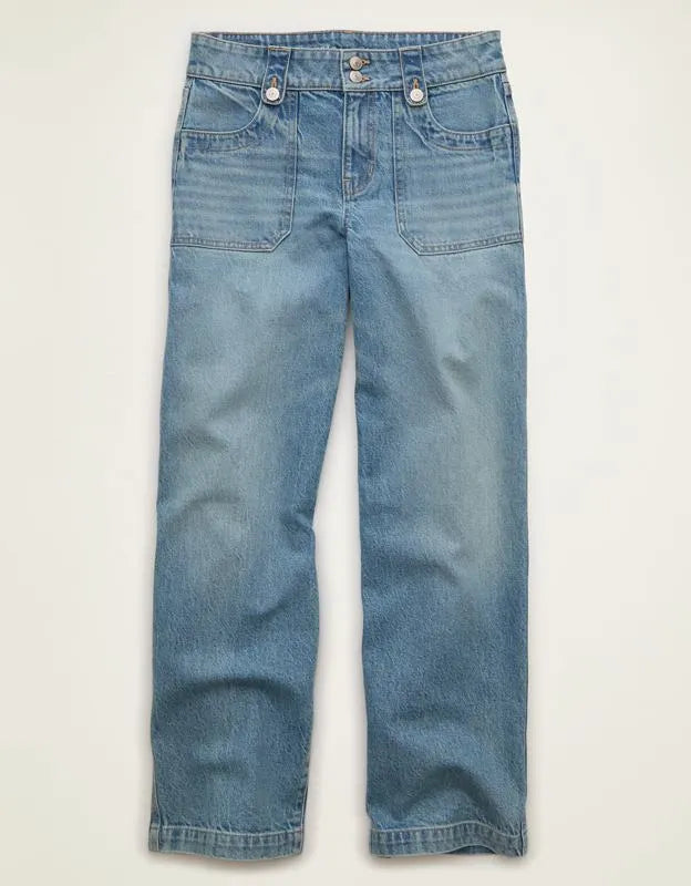 AE High-Waisted Stovepipe Jean