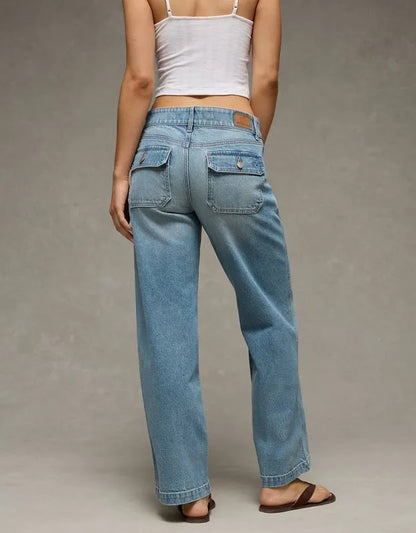 AE High-Waisted Stovepipe Jean