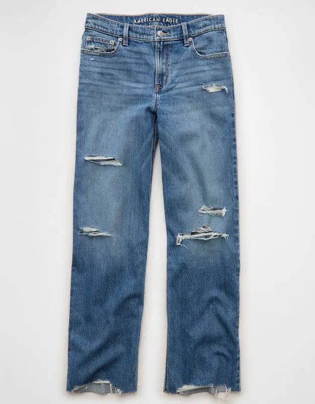 AE High-Waisted Stovepipe Jean