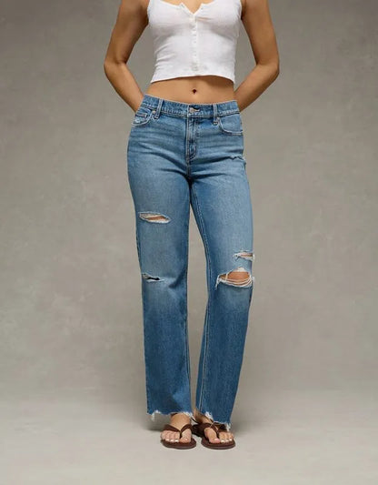 AE High-Waisted Stovepipe Jean