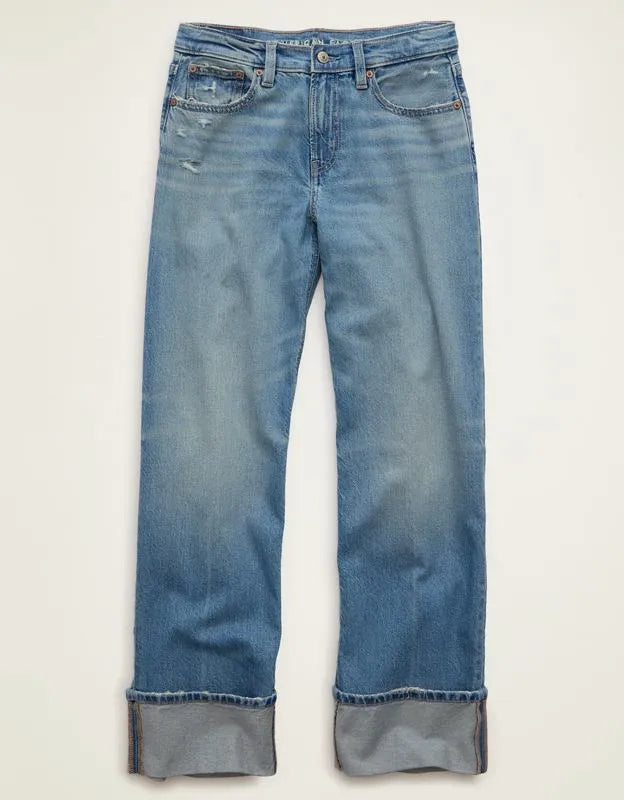 AE High-Waisted Stovepipe Jean
