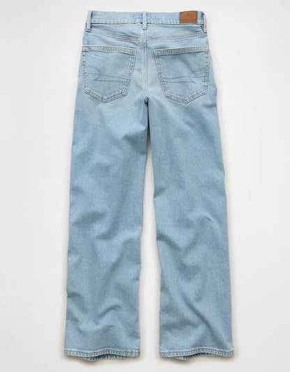 AE Strigid Curvy Super High-Waisted Baggy Straight Jean