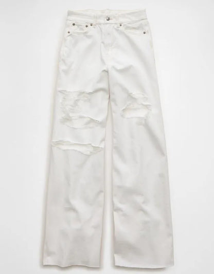 AE Curvy Super High-Waisted Baggy Wide-Leg Jean