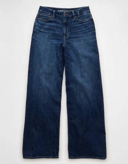 AE Curvy Super High-Waisted Baggy Wide-Leg Jean