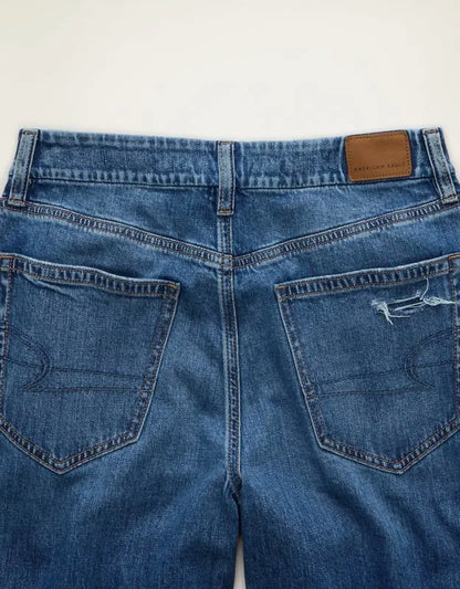 AE Curvy Super High-Waisted Baggy Wide-Leg Jean