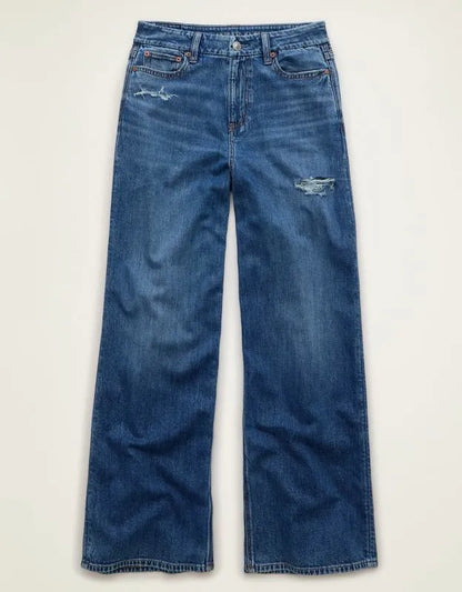 AE Curvy Super High-Waisted Baggy Wide-Leg Jean