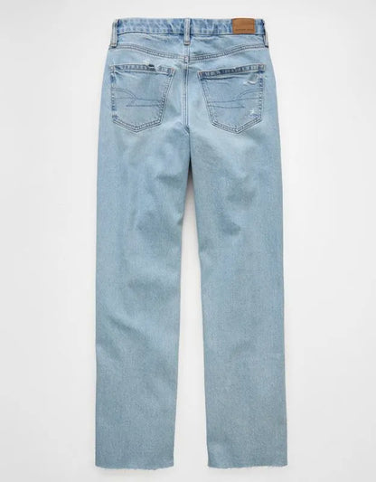 AE Curvy High-Waisted Straight Jean