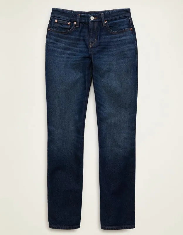 AE Curvy High-Waisted Straight Jean