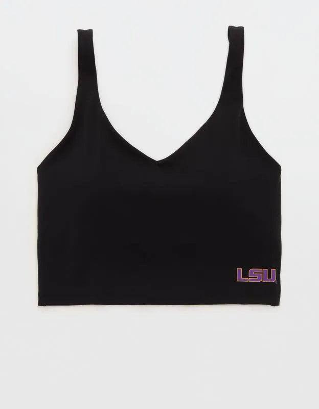 LSU Tigers OFFLINE By Aerie Low Key Sports Bra
