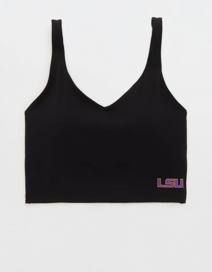 LSU Tigers OFFLINE By Aerie Low Key Sports Bra