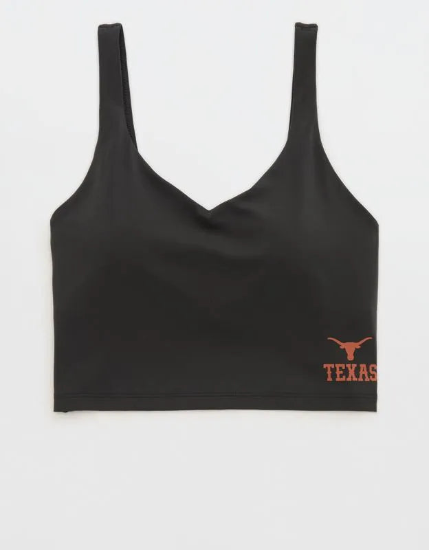 Texas Longhorns OFFLINE By Aerie Low Key Sports Bra