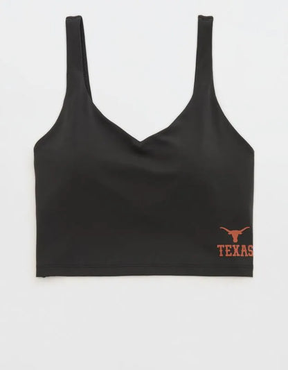 Texas Longhorns OFFLINE By Aerie Low Key Sports Bra