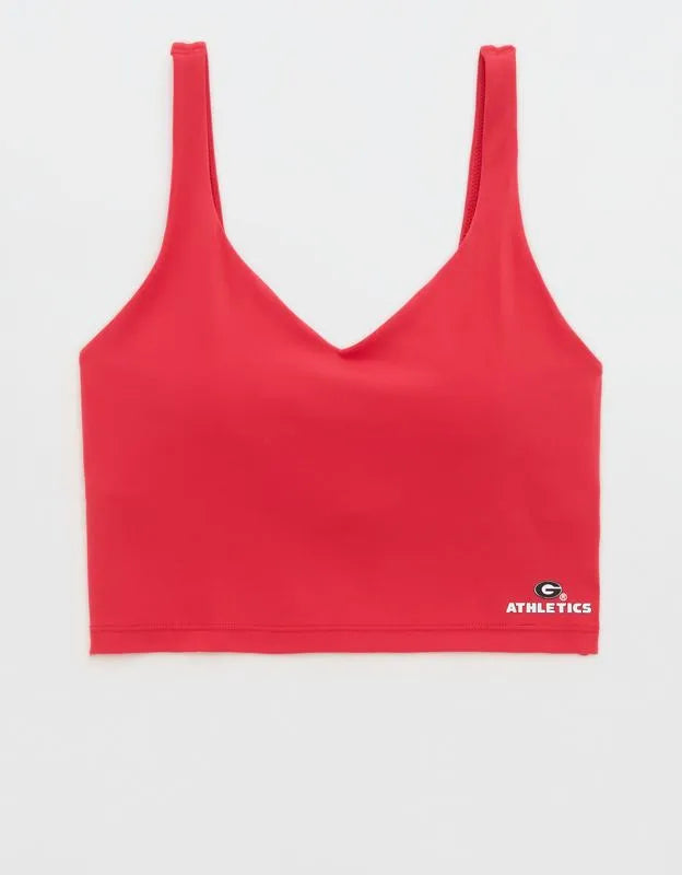 Georgia Bulldogs OFFLINE By Aerie Low Key Sports Bra